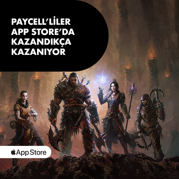 Paycell’den App Store harcamanıza 20 TL hediye!