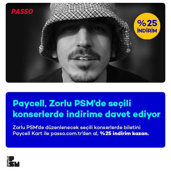 Paycell Kart ile Zorlu PSM’de Lokalize: Onurr Sakin Tribute konseri %25 indirimle seni bekliyor!
